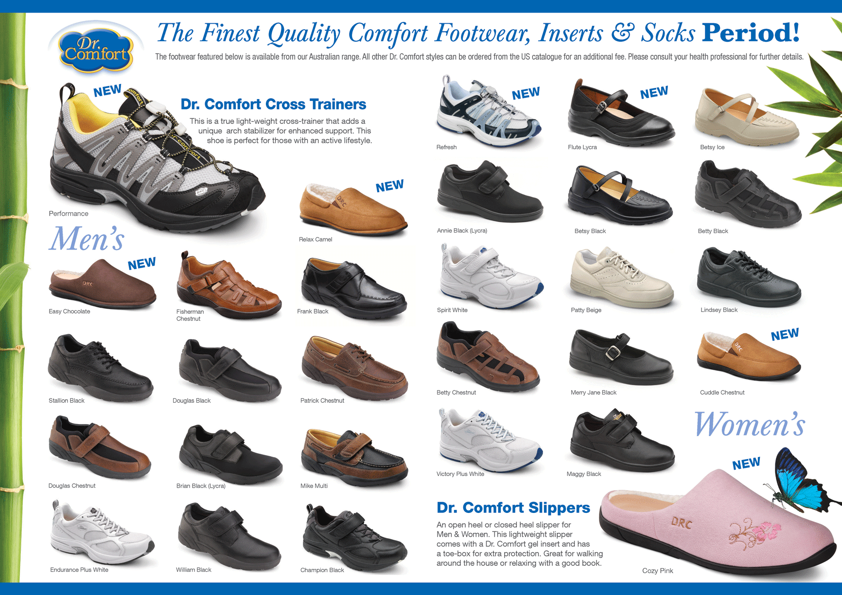 Dr Comfort Shoes Size Chart